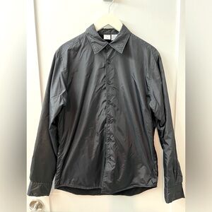 Mens black A/X Armani Exchange shacket. A shirt-jacket!  size S